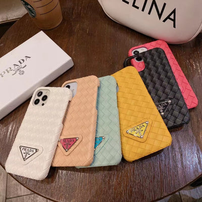 Prada iPhone Case with Snake Pattern Design