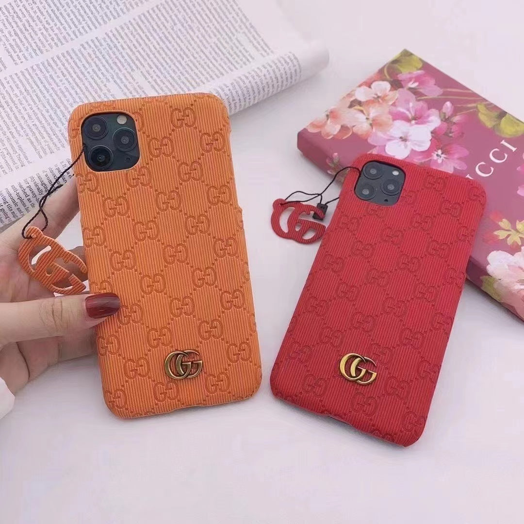 Vibrant Inspired Monogram Phone Cases with Bold Colors