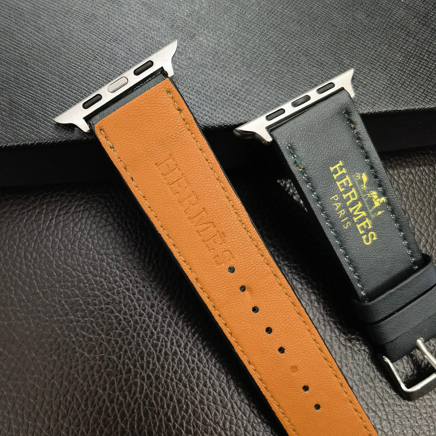 Stylish and sophisticated Apple Watch accessory with premium leather