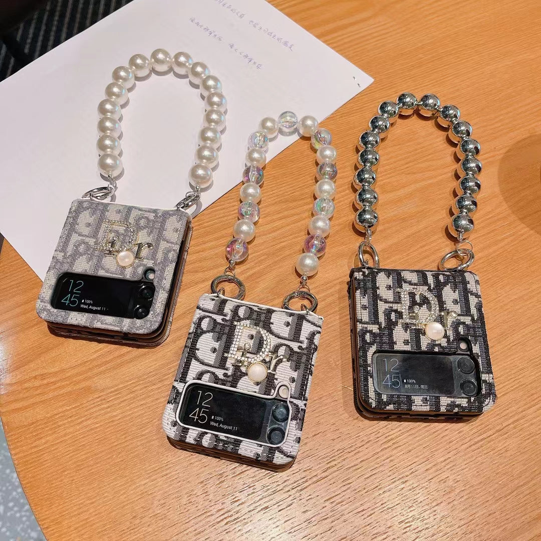 Dior Phone Case with Strap and Card Holder