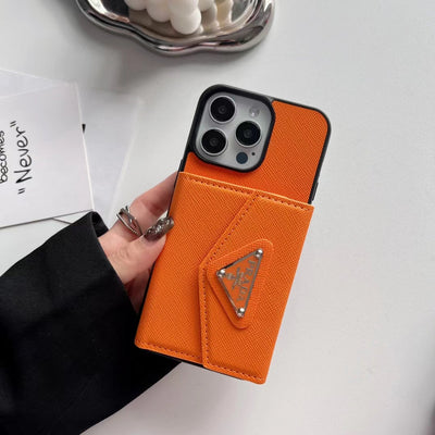 Elegant PR iPhone Case with Card Holder