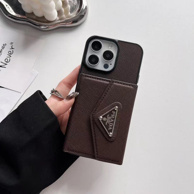 Elegant PR iPhone Case with Card Holder