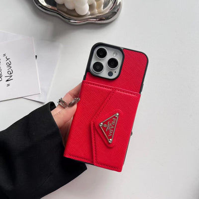 Elegant PR iPhone Case with Card Holder