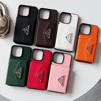 Elegant PR iPhone Case with Card Holder