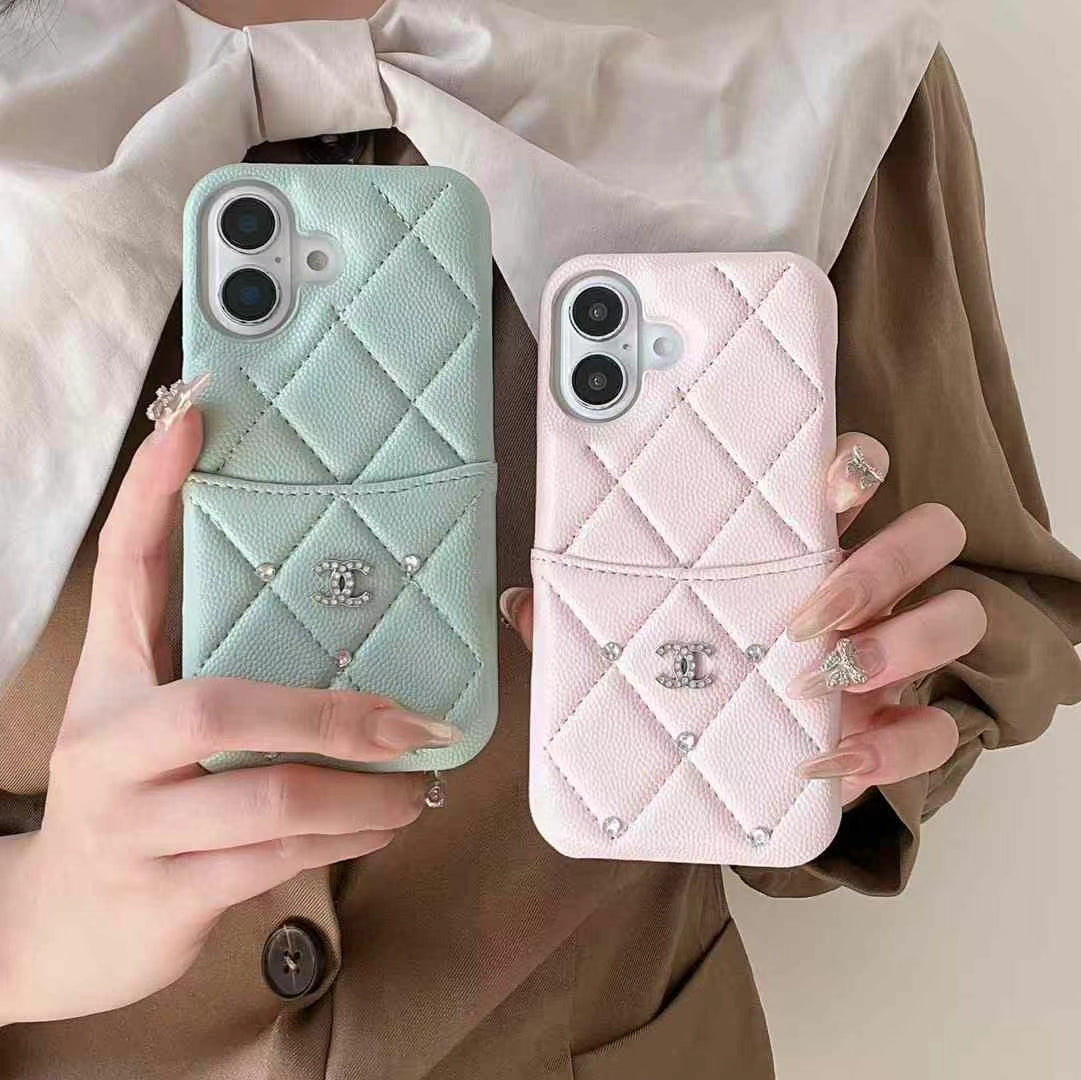 Quilted Luxury iPhone Case with Inspired Design
