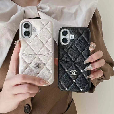 Quilted Luxury iPhone Case with Inspired Design