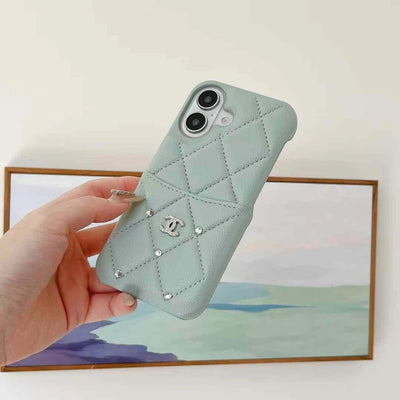 Quilted Luxury iPhone Case with Inspired Design