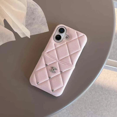 Quilted Luxury iPhone Case with Inspired Design