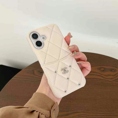 Quilted Luxury iPhone Case with Inspired Design