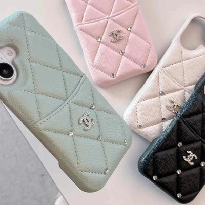 Quilted Luxury iPhone Case with Inspired Design