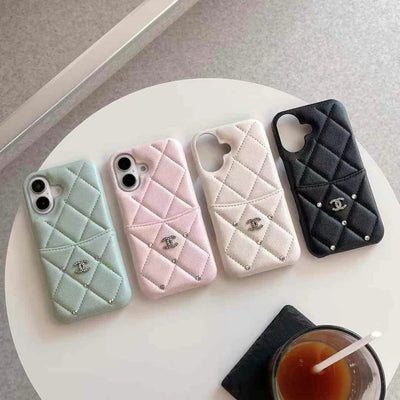 Quilted Luxury iPhone Case with Inspired Design