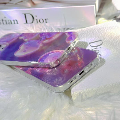 Luxury Crystal Heart Inspired iPhone Case