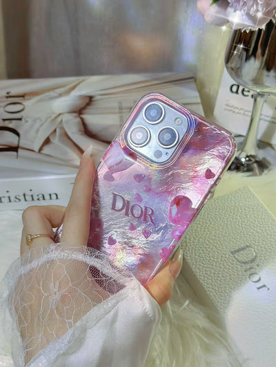Luxury Crystal Heart Inspired iPhone Case