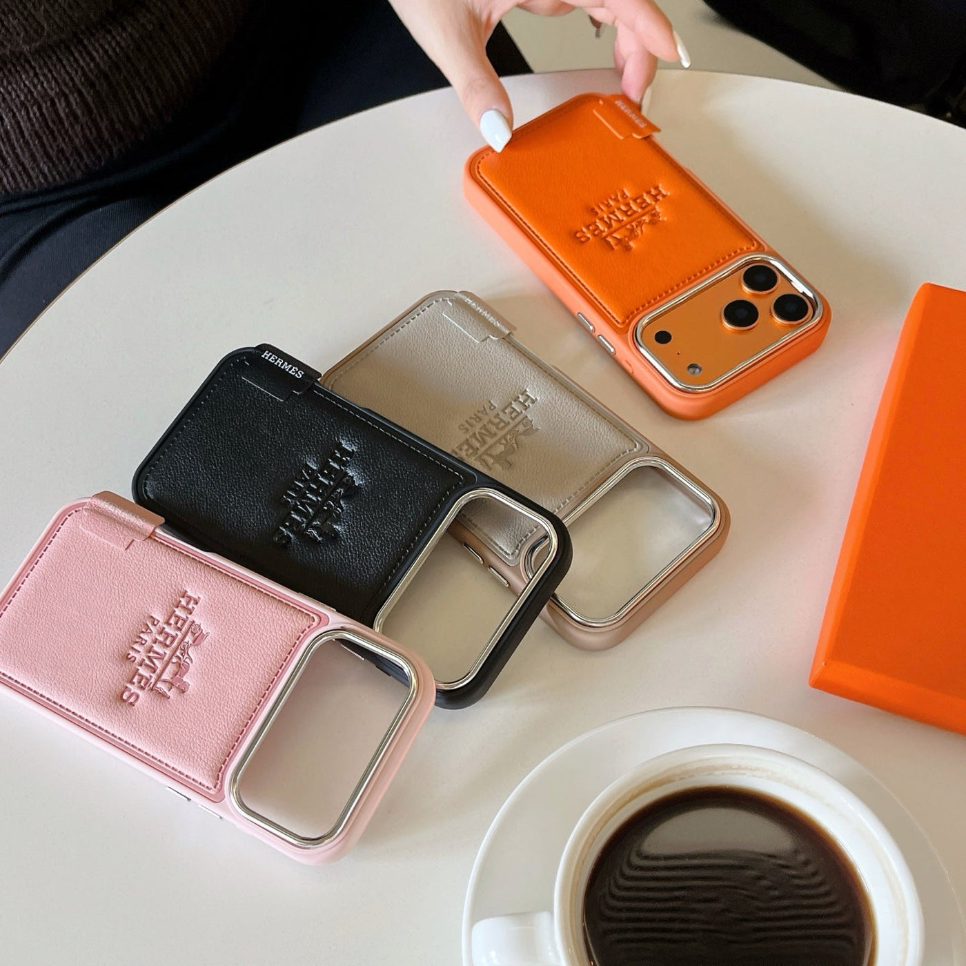 Luxury Embossed Carriage Protective Phone Case