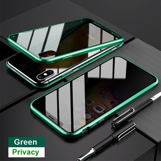 Anti-Spy 360° Magnetic Privacy iPhone Case
