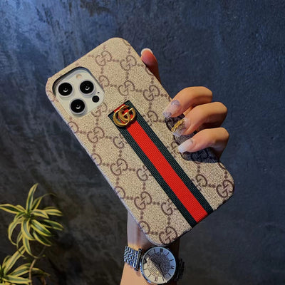 Premium Quality iPhone Case with Luxurious Gucci Branding
