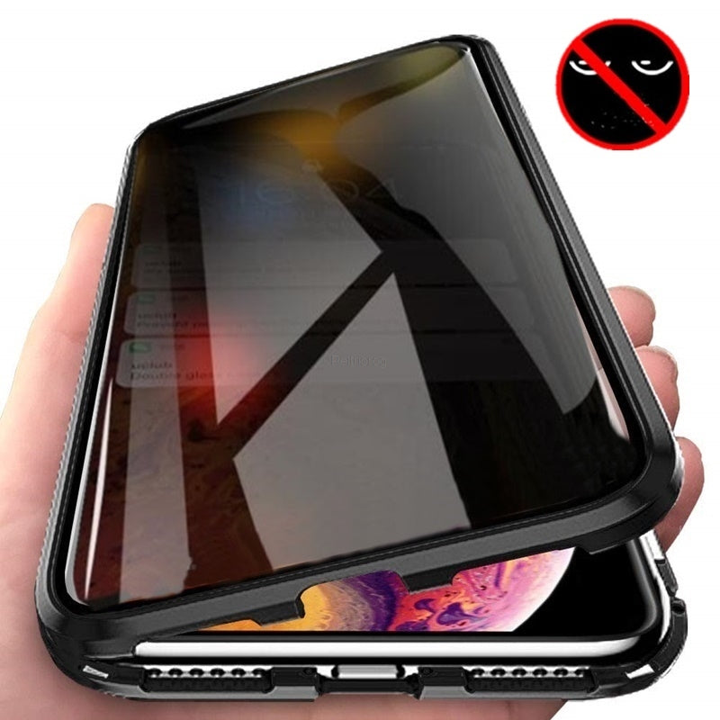 Anti-Spy 360° Magnetic Privacy iPhone Case