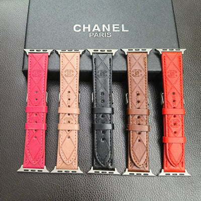 Luxury CC Apple Watch Band Strap