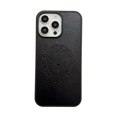 Premium Cross Pattern MagSafe Compatible iPhone Case