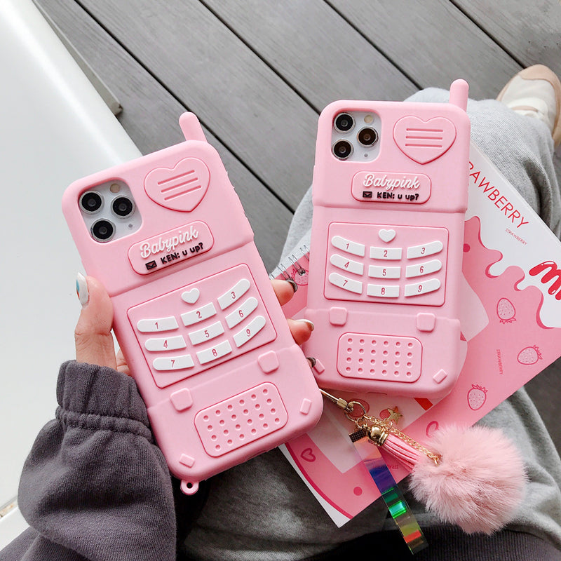 iPhone Pink Love Heart Cover | iPhone 12 Cover | Easy Cases