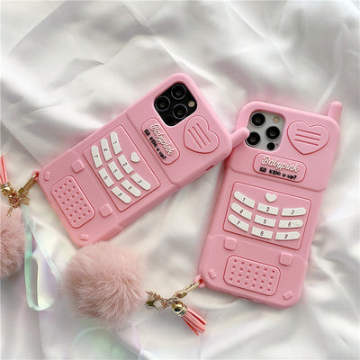 iPhone Pink Love Heart Cover | iPhone 12 Cover | Easy Cases