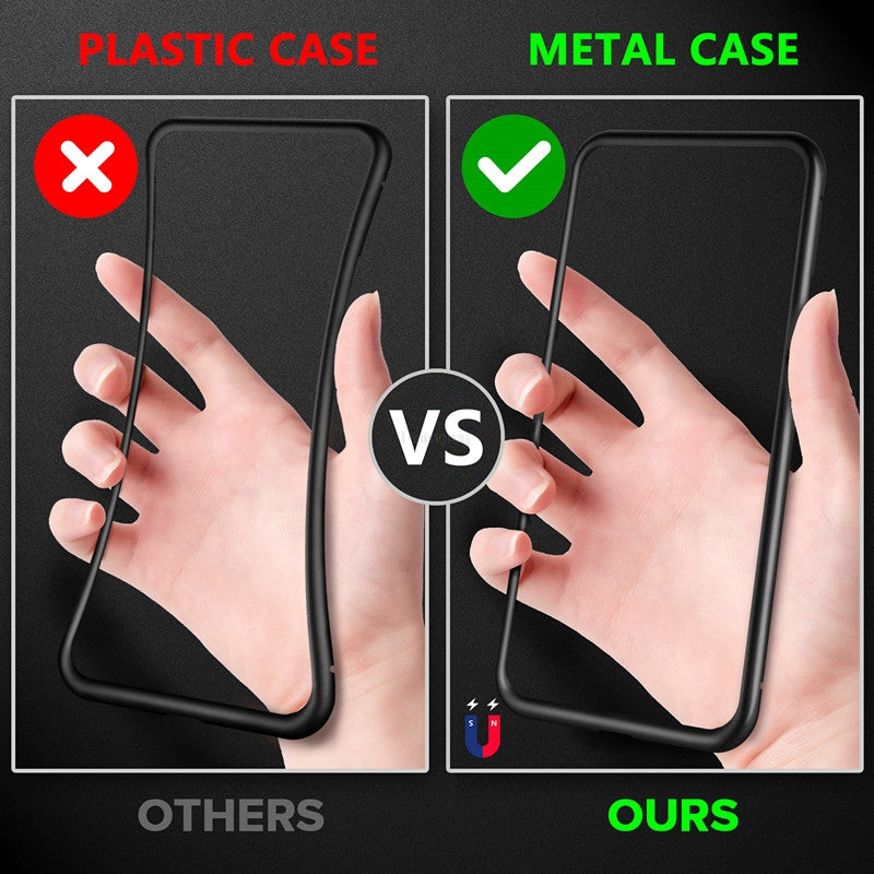 Anti-Spy 360° Magnetic Privacy iPhone Case