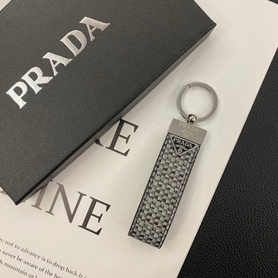 Luxury Prada Keychain for Ladies - Fashionable Key Accessory