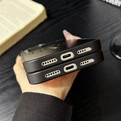 Premium Cross Pattern MagSafe Compatible iPhone Case