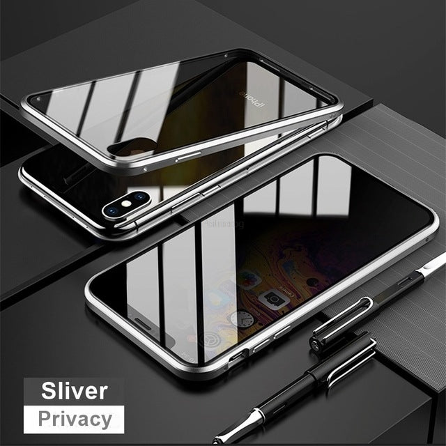Anti-Spy 360° Magnetic Privacy iPhone Case