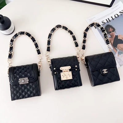 Luxury CC Phone Bag for Samsung Z Flip