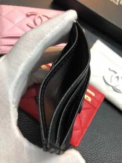Quilted Chanel card holder: A must-have luxury item