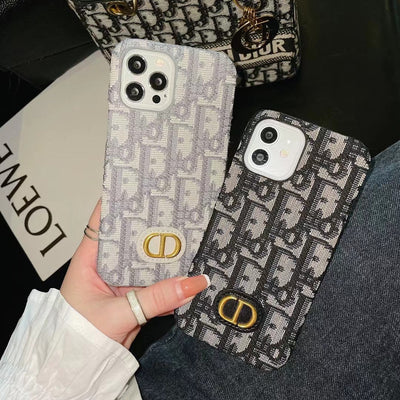 Classic DIOR phone case for iPhone with superior protection