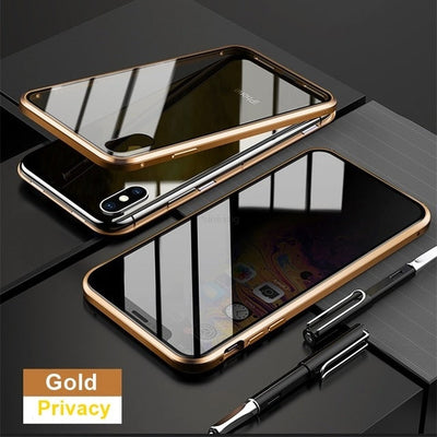 Anti-Spy 360° Magnetic Privacy iPhone Case