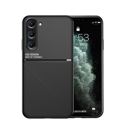 Car Magnetic Holder Leather Phone Case