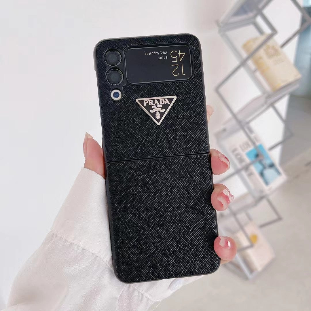 High-quality protective case designed by PRADA for Galaxy Z Flip & Z Fold