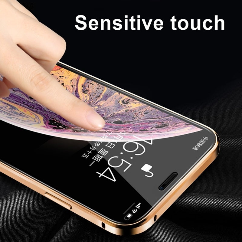 Anti-Spy 360° Magnetic Privacy iPhone Case