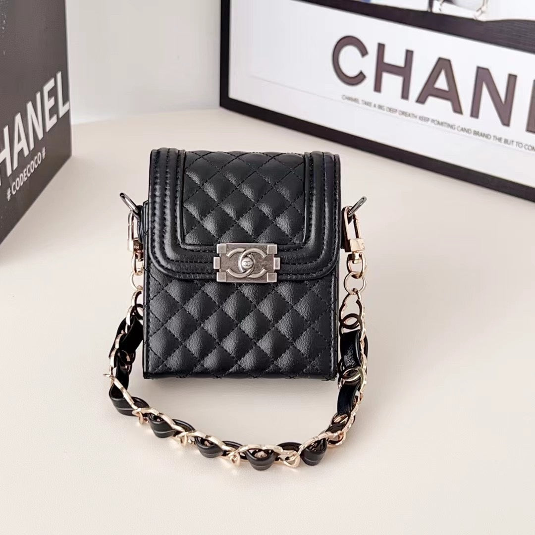 Luxury CC Phone Bag for Samsung Z Flip