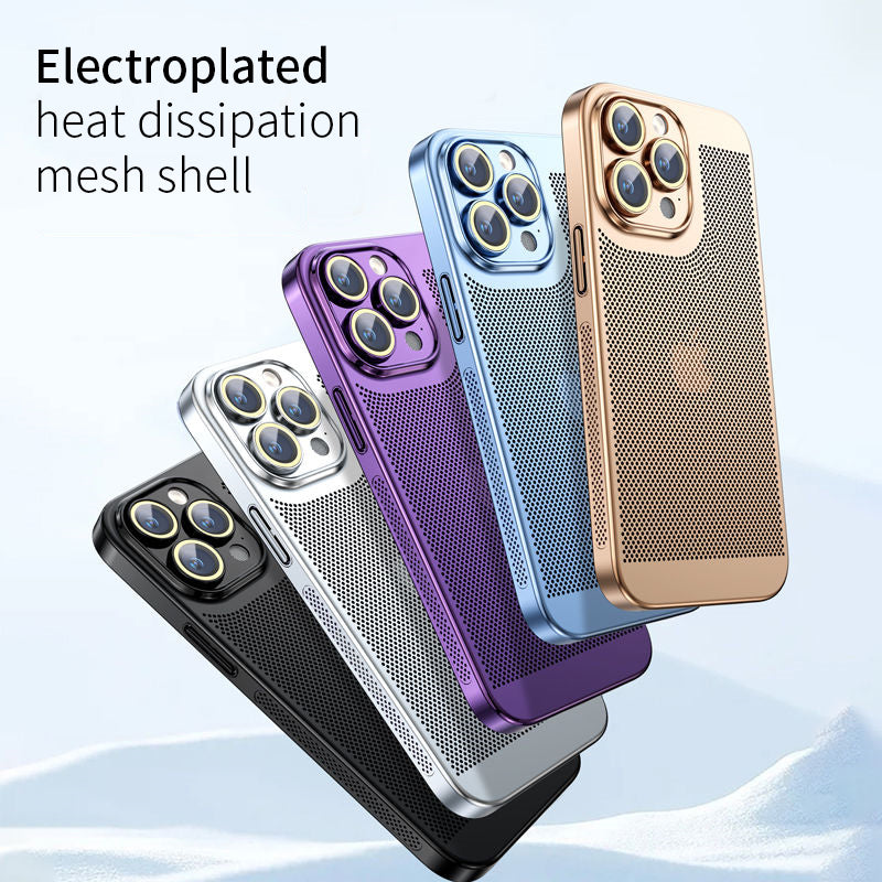 Luxury Electroplated Heat-Dissipating Phone Case from easy-cases.com