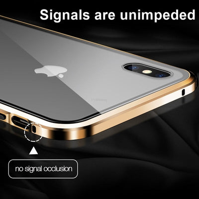 Anti-Spy 360° Magnetic Privacy iPhone Case