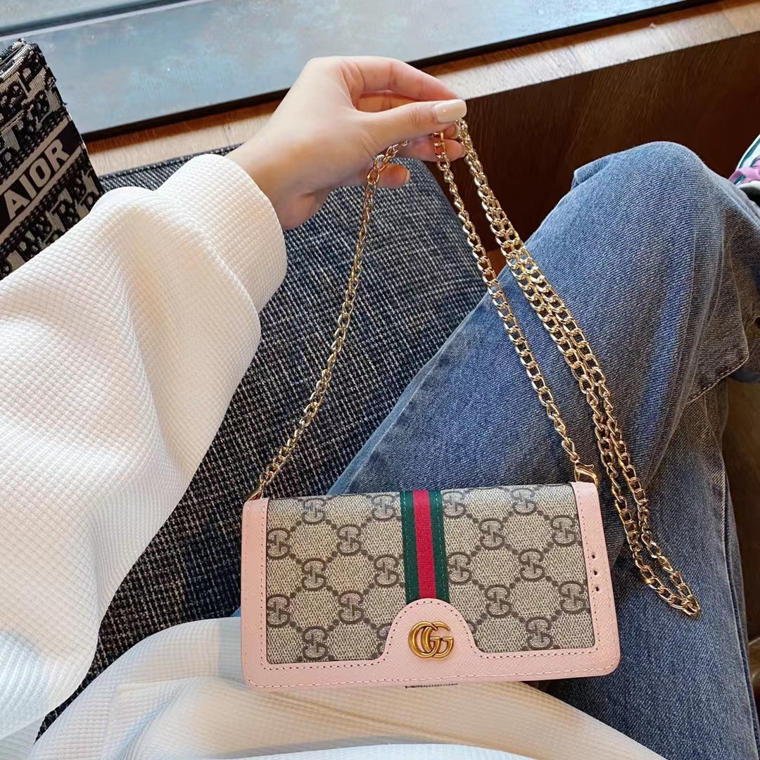Close-up of Gucci Card Holder Slot