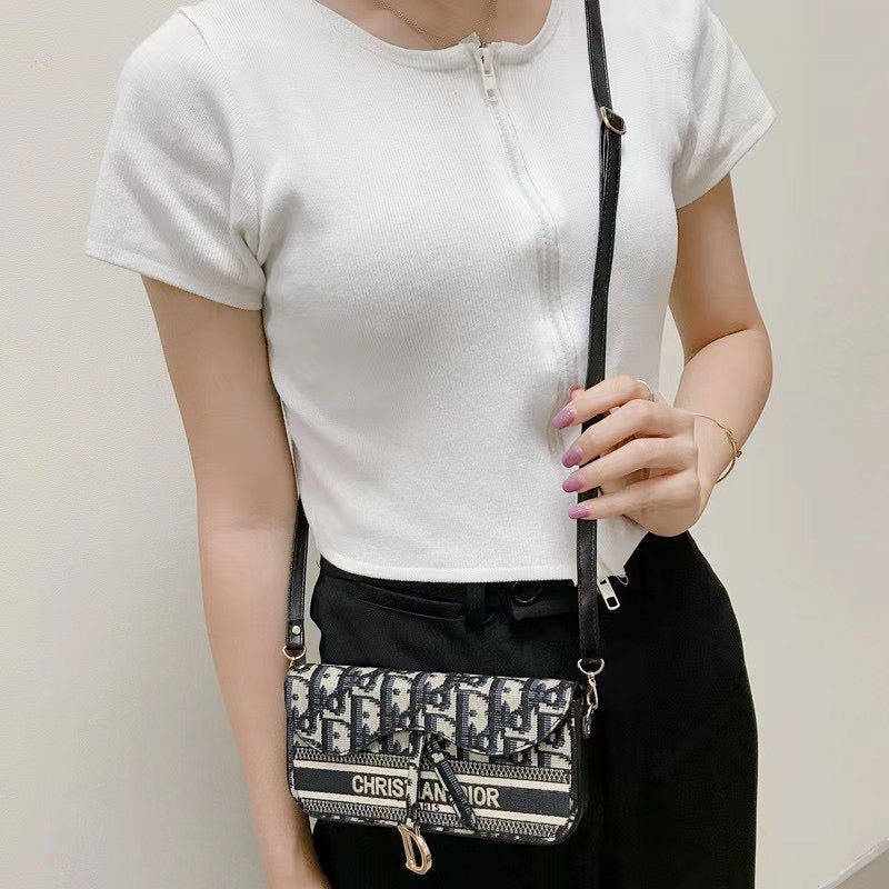 Chic CD Crossbody Phone Bag