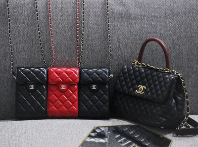 Chanel Phone Purse with Interlocking CC Logo