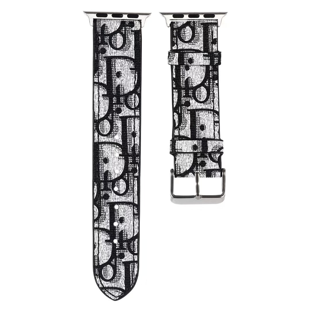 Dior Apple Watch Band featuring iconic Dior pattern