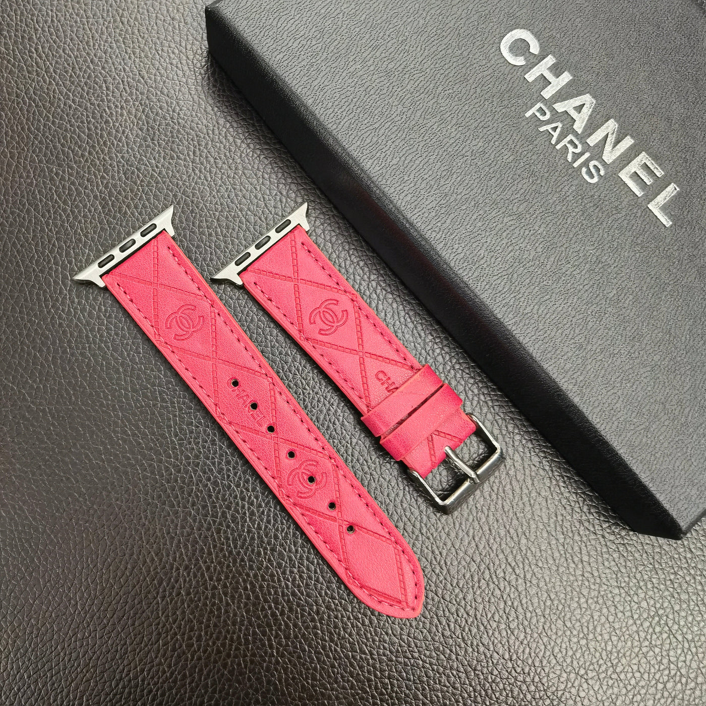 Luxury CC Apple Watch Band Strap