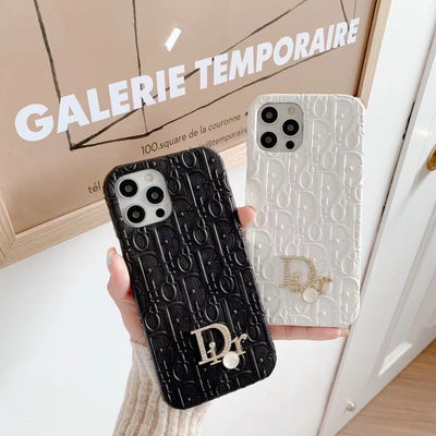 Sleek Dior Serpent Pattern Luxury Case for iPhone