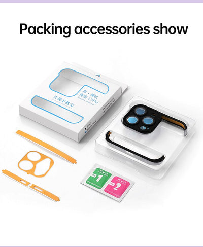 Corner Luxury Silicone Lens-Protective Case for iPhone