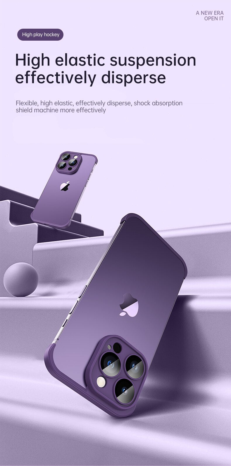 Corner Luxury Silicone Lens-Protective Case for iPhone