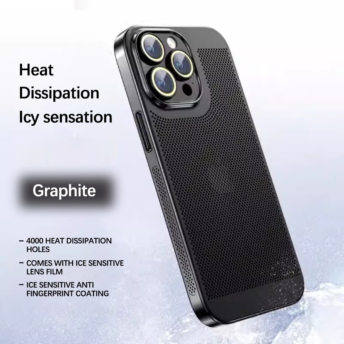 Luxury Electroplated Heat-Dissipating Phone Case from easy-cases.com