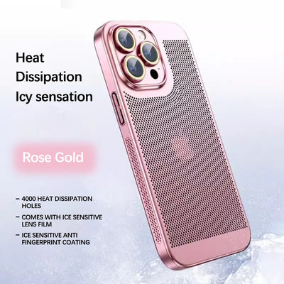 Luxury Electroplated Heat-Dissipating Phone Case from easy-cases.com