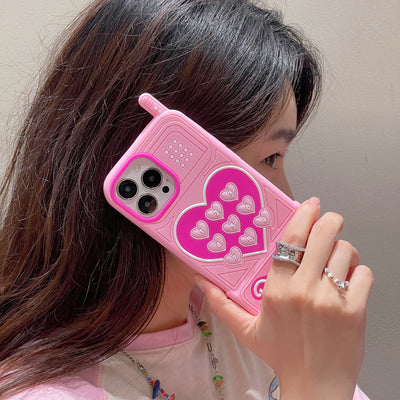 Barbie Movie 3D Cartoon Pink Princess iPhone Case